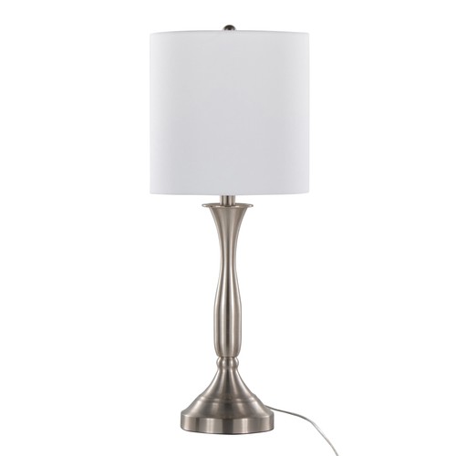 Sawyer 25" Metal Table Lamp With Usb - Set Of 2